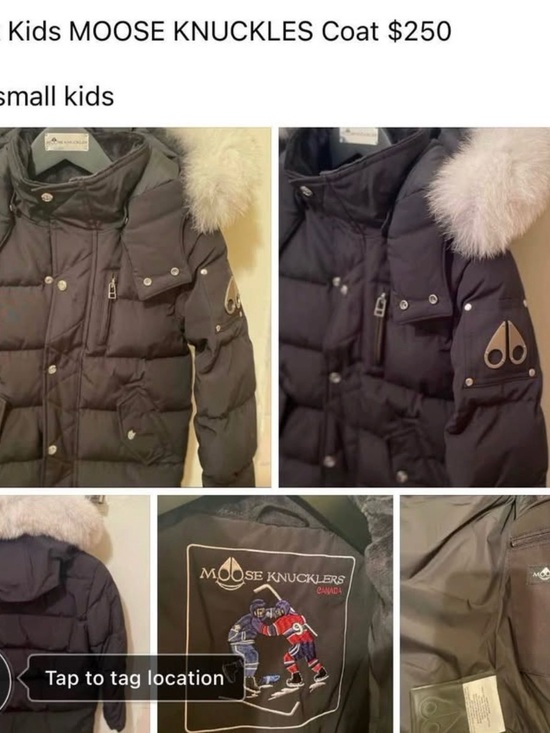 Moose Knuckles Other - Moose Knuckles Kids Black Puffer Coat with Fur-Trim Hood